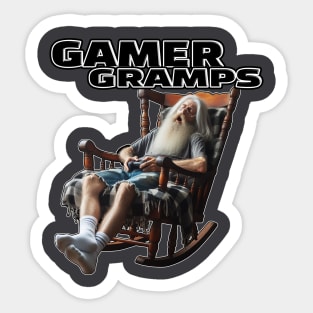 GAMER Gramps Sticker